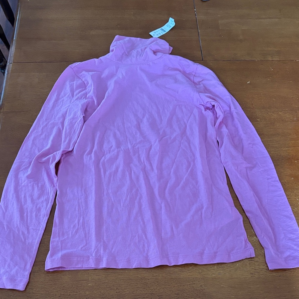 J. Crew Pink Long Sleeve Tee